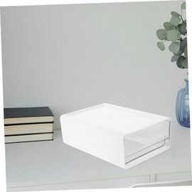 OSALADI Organizer Bins for Office Bathroom Vanity Stackable Storage Box for Papers Documents Items Versatile Desk Drawer for Home Workspace