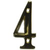 Cal Royal SBN334 House Number-4 Sign, 3-Inch