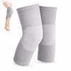 Mivoro Bamboo Knee Sleeve for Knee - One Pair Bamboo