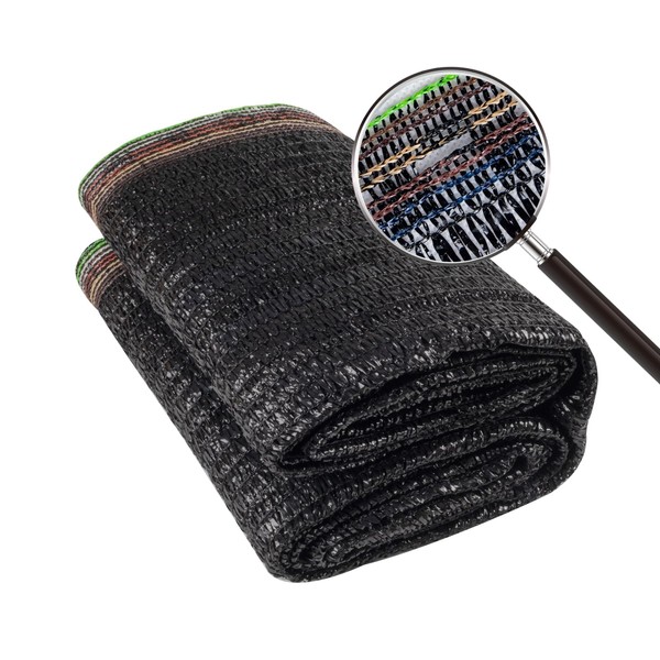 SUNNY GUARD 40% 6x12ft Shade Cloth for Garden, Mesh Tarp,