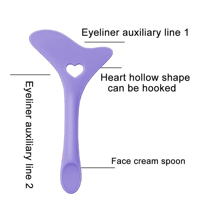 4 Pcs All In One Eyeliner Stencils Wing Tips +