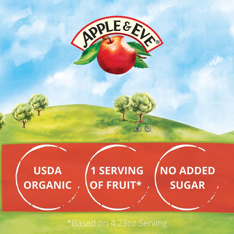 Apple & Eve Sesame Street Organics, Big Bird's Apple Juice,