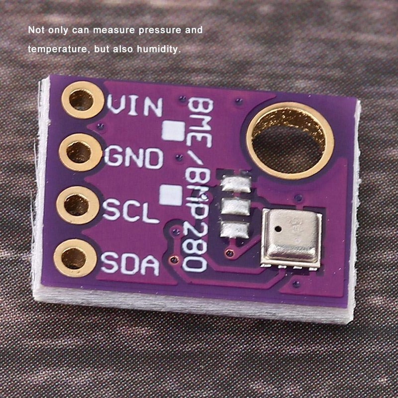 Temperature and Humidity Sensor, BME 280 Sensor Air Pressure Measuring