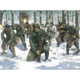 Italeri U.S. Infantry - winter uniform (WWII) 1/72 Figures
