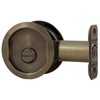 Stone Harbor Hardware Round Pocket Door Lock, Privacy Function, 2-3/8"