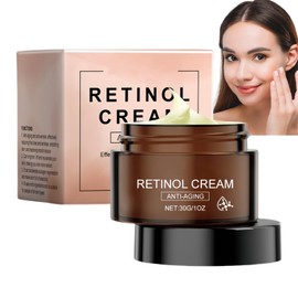 Retinol Night Cream with Hyaluronic Acid & Collagen,Hydrating Face Moisturiser for Improved Skin Texture,Skin Tightening Face Cream for Women & Men,Deep Wrinkle Filler,Night Moisturiser,Face Cream