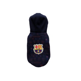 FC Barcelona SU-01L-BC Dog Jacket, Large (CyP Brands)