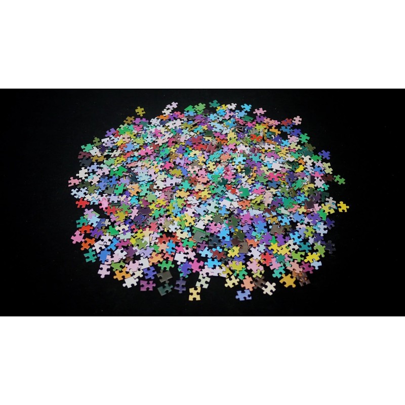 1000 Colors Jigsaw Puzzle CMYK Gradient Clemens Habicht