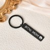 Kilener Dog Mom Keychain for Women - Black Stainless Steel