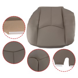 Carbhub Driver Bottom Seat Cover Tan for Che vrolet Chevy Silverado 1500 2500 3500HD