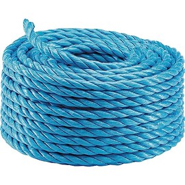Draper 22602 Polypropylene Rope, 20m x 8mm, Blue
