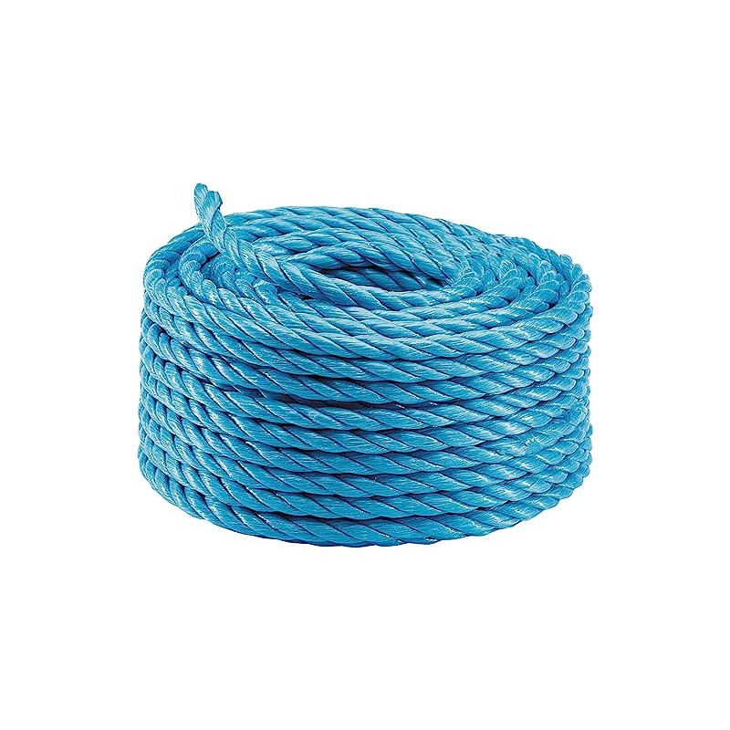 Draper 22602 Polypropylene Rope, 20m x 8mm, Blue