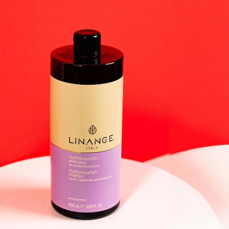 Hydranourish Shampoo (965ML), Mask (1000ML) Set ; Milk & Keratin,