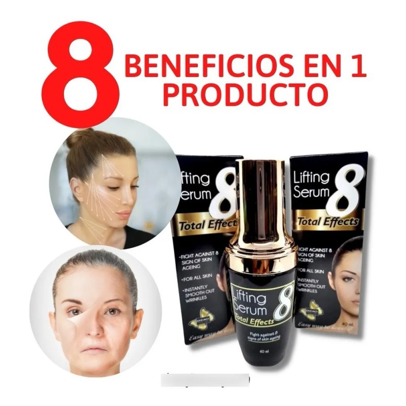Sérum Antiedad Dizao Total Effects 8 Lift para Piel Normal