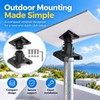 Starlink Gen 3 Mounting Adapter for Standard Dish – Black