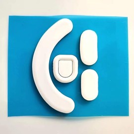 LZYDD Rounded Curved Edges Mouse Feet Skates Compatible with Razer DeathAdder V3 Pro Gaming Mouse (DeathAdder V3 Pro)