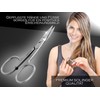 Premium Nail Scissors from Solingen with One-Sided Micro Teeth Toenail