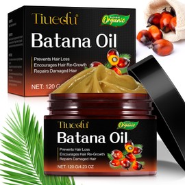 Oil for Hair Growth, Raw Batana Oil, as Hair Mask, Scalp and Hair Oil.100% Pure Unrefined and Organic Hair Growth Oil, Prevent Hair Loss,Repair Splitting,Drying Hair,for Thicker Healthier Hair