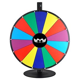 MegaBrand 18" Tabletop Color Dry Erase Spinning Prize Wheel