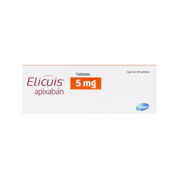 Elicuis 5 Mg Con 60 Tabletas