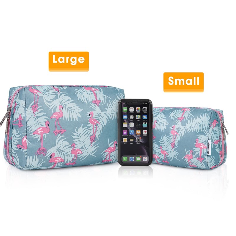 Large Makeup Bag Zipper Pouch Travel Cosmetic Organizer for Women