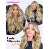 LADY MIRANDA 20 Inch Beaded Weft Hair Extensions 100g 8PCS