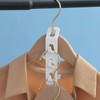 4 PCS Cascading Clothes Hooks,Clothes Hanger Connector Hooks Hanger,Plastic Connector