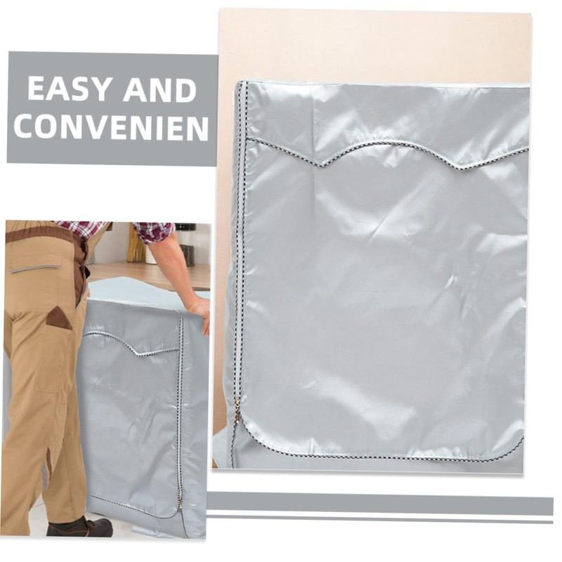 Tofficu Washer Cover Outdoor Laundry Machine Cover Uv Protection for