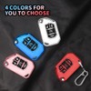QBUC Jeep Key Fob Cover With Keychain, Flip Key Case