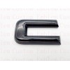 Auto Tailgate Rear GMC Gloss Black OVERLAY Emblem Badge Fit