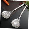 FELTECHELECTR Strainer Spoon Multi-Function Kitchen Tool Handle Food Strainer for