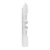 5pcs Ophthalmic PD Ruler Clear Data Marking Smoothing Edges Pupillary