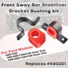 k80201 Front Sway Bar Stabilizer Bracket + Bushing Kit Fit