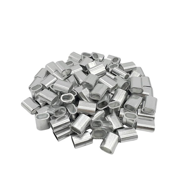 simPLEISURE Wire Rope Sleeves M4.0 Set of 50 ya010023h01n0