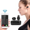 TWS Wireless Bluetooth Headsets Bluetooth 5.0 Earphones Earbuds for Android/IOS