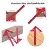 Center Scribe Gauge, Aluminum Alloy Center Line Scriber 45 Degree