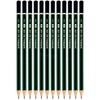 ZOFAX Nat621Jad HB Pencils, Pack of 12, Wooden BLACK Lead