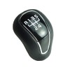 Gear Knob 5 Gears in Black Compatible with Hyundai Creta