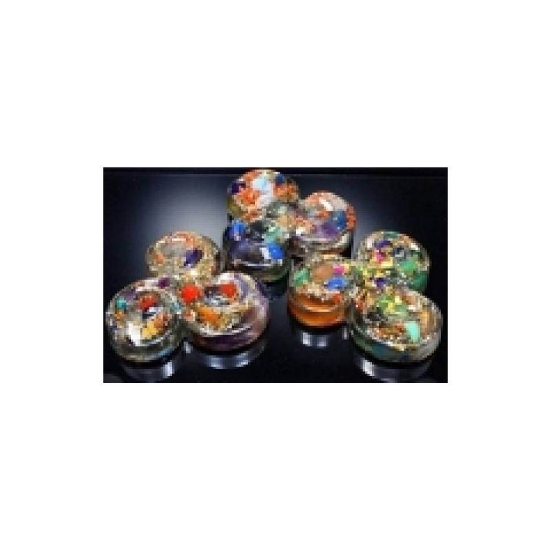 'Orpanit® Orgonite Troika "Triskel of Akasha L