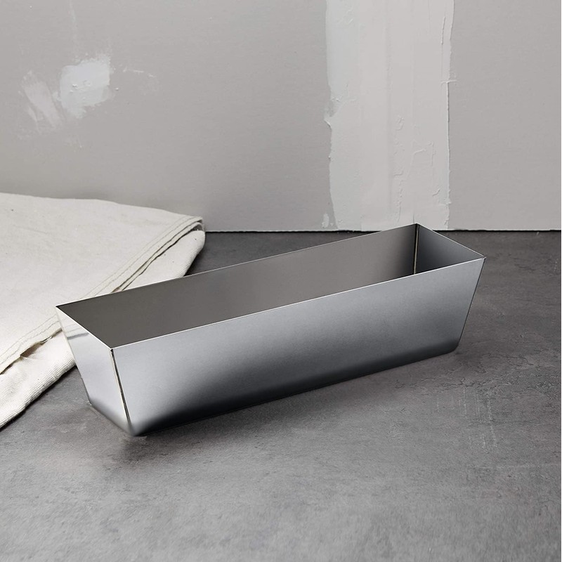 Stainless Steel Mud Pan 25 cm (10 inch Bottom) Drywall