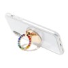 Sonix Embellished Crystal Rhinestone Phone Ring and Stand (Gold, Rainbow)