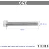 TERF® M8 X 100mm Hex Bolts Fully Threaded Set Screw
