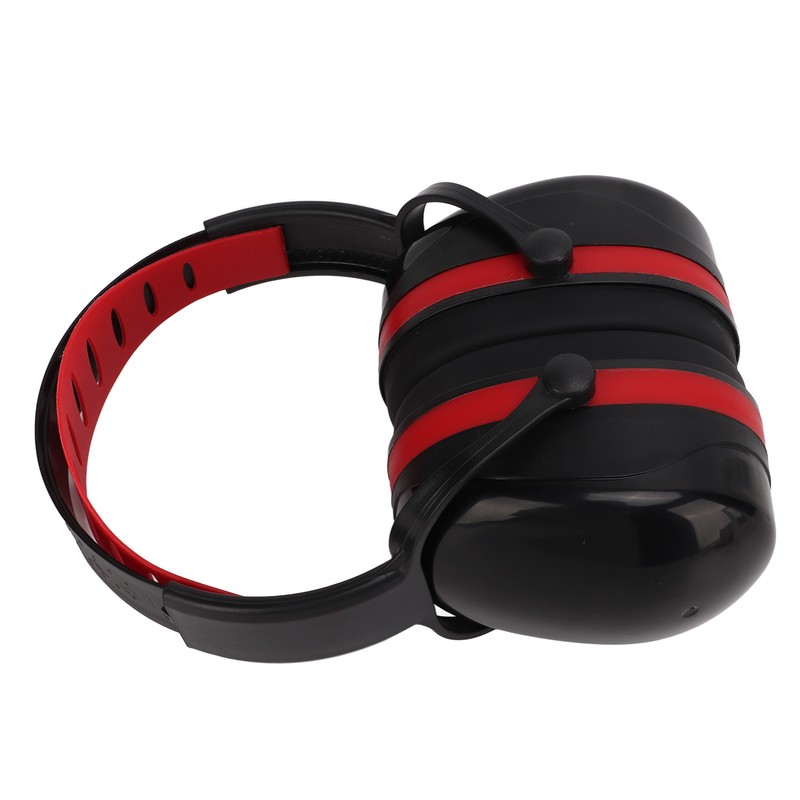 Hearing Protection Ear Muffs 24dB NRR Adjustable 360° Rotating Shell