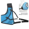 Archery Chest Guard Protector Blue Adjustable Bow Shooting Hunting Chest