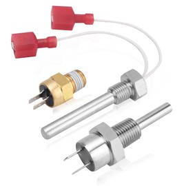 42002-0024S Stack Flue Sensor 42001-0063S High Limit Switch and 42001-0053S Heater Thermistor Fits for Pentair MasterTemp, Sta-Rite, Max-E-Therm SR200 SR333 SR400 Pool & SPA Heater Electrical Systems
