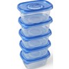 Glad Glad Soup & Salad Food Storage Containers, Medium Rectangle