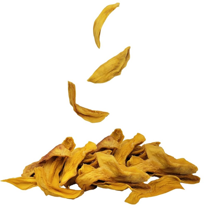 Fruidles Dried Mango Strips, NON-GMO Chewy And Firm Dehydrated Mango