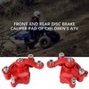 Front Rear Disc Brake Caliper Pads for 43Cc 47Cc 49Cc