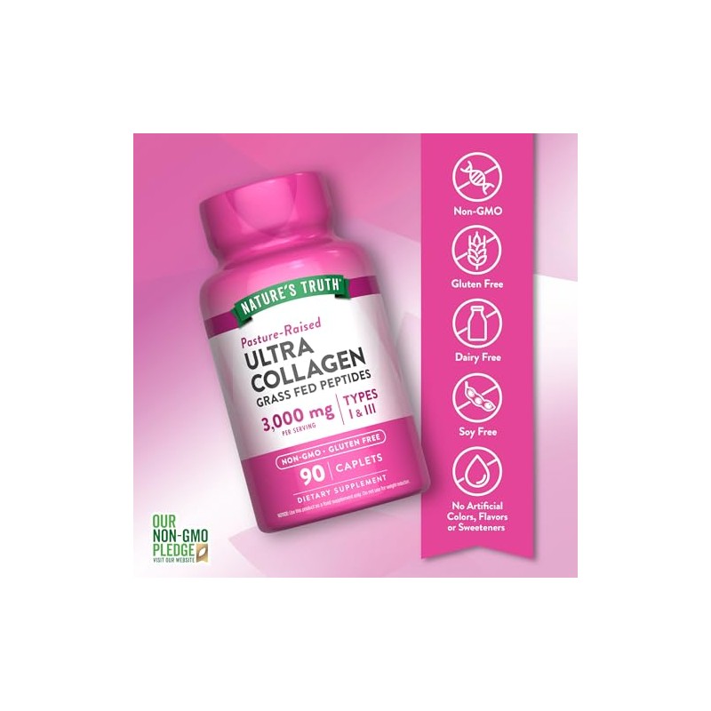 Nature's Truth Hydrolyzed 1000 Mg Collagen Type I & Iii