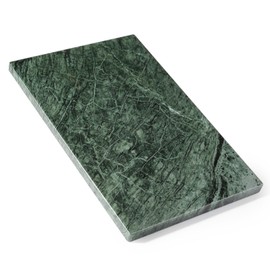 Koville Indian Natural Marble Cutting Board for Kitchen, 16x20inch Extra Large Hand Crafted Marble Slab for Cheese, Charcuterie, Pastry Board - Wedding Gift, House Warming Gift